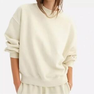 Mate the label organic fleece oversized sweatshirt ALO color  XS/S